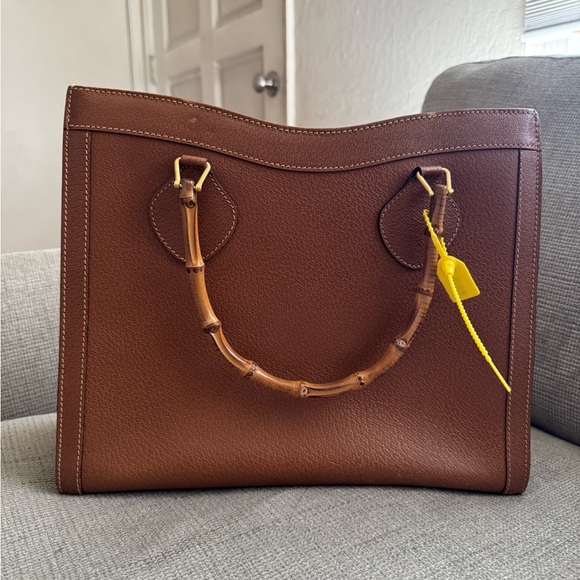 Gucci Handbags - Gucci Diana Tote with Bamboo Handles RARE
